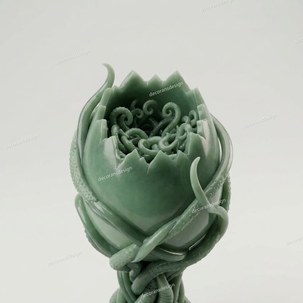 Jade Tendril Curio, close-up detail