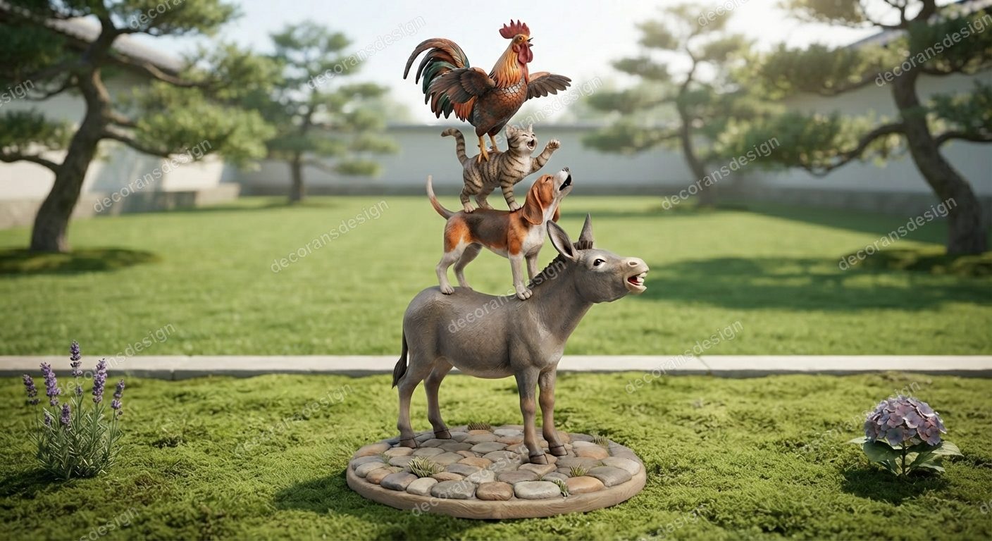Bremen Town Musicians figurine
